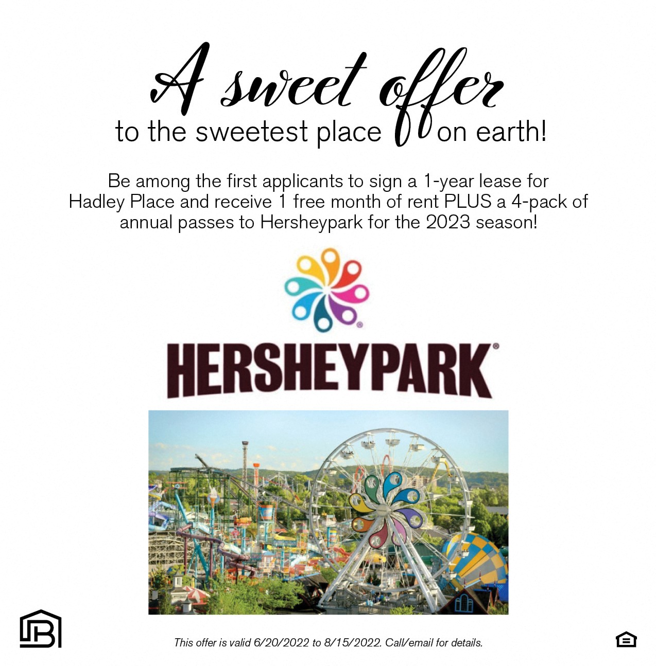 Hadley Place Hershey Park Special